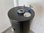 Badeofen Wärmetauscher 1kW E-Heizstab Warmwasserboiler mit 80 Liter Druckfest 7 BAR schwarz